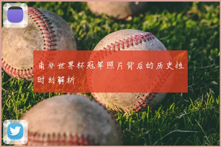 南非世界杯冠军照片背后的历史性时刻解析